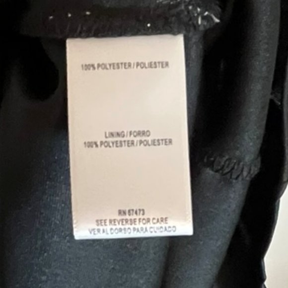 Danny and Nicole Black & White Lace Floral Dress NWT - Picture 6 of 7